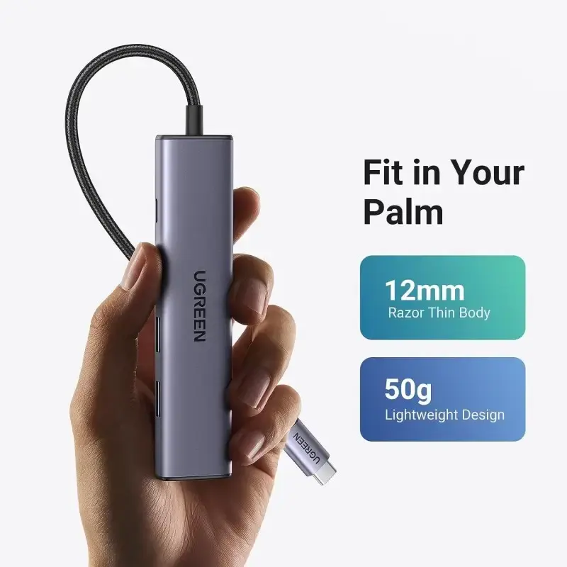 UGREEN Revodok 5-in-1 USB-C Hub with Power Delivery (100W)4.webp