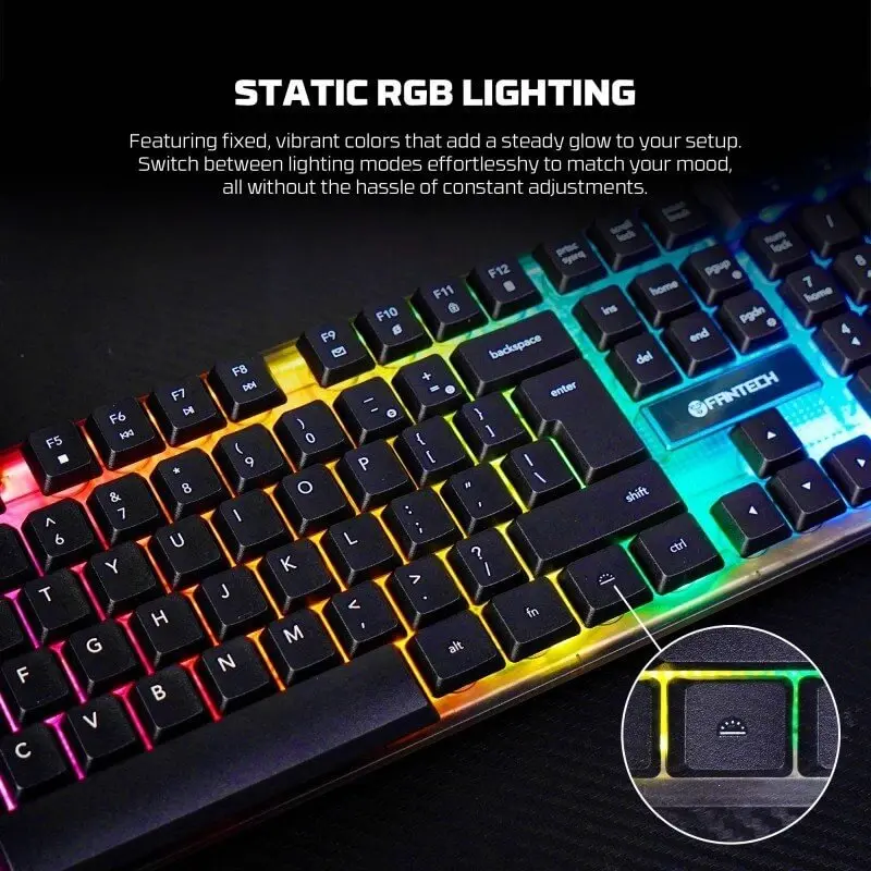 Fantech K515S SHIKARI S, RGB Lighting, Wired Gaming Keyboard.webp