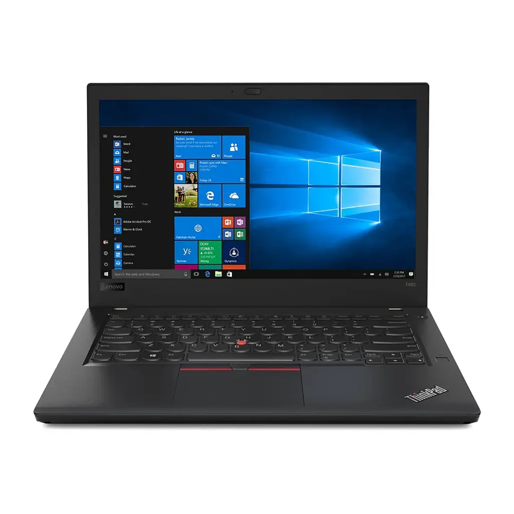 Lenovo ThinkPad T480 – Core i7 (8th Gen), 8GB RAM, 256GB SSD, 14"