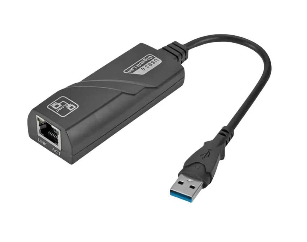 USB 3.0 to Ethernet Adapter – 10/100/1000 Mbps