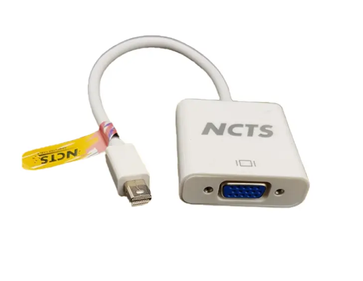 NCTS Mini DisplayPort to VGA Adapter Cable – 20cm