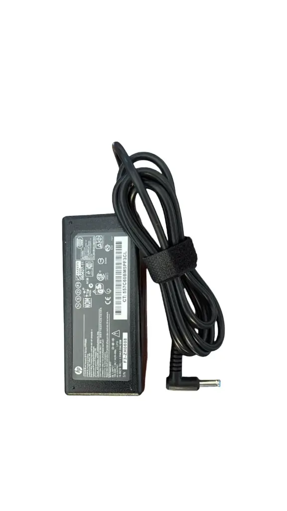 HP 65W Laptop Power Adapter – 19.5V 3.33A, 4.5mm × 3.0mm Blue Tip Connector