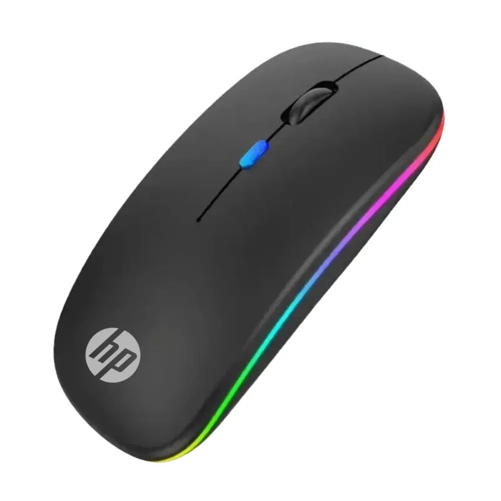 HP W10 Dual Mode Wireless Mouse – Bluetooth & 2.4GHz, Rechargeable