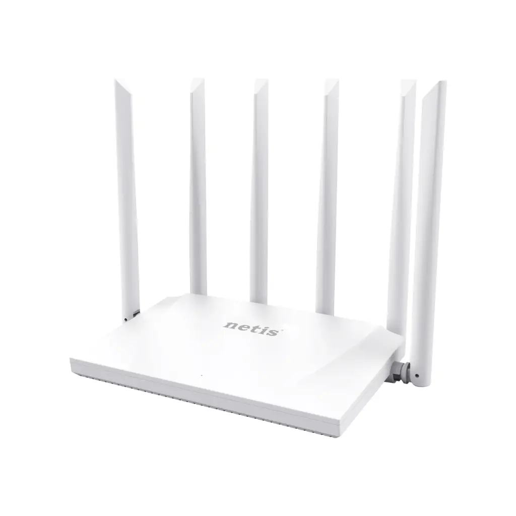 Netis AC1200 NC63 Wireless Dual Band Gigabit MU-MIMO Router – 6 Antennas