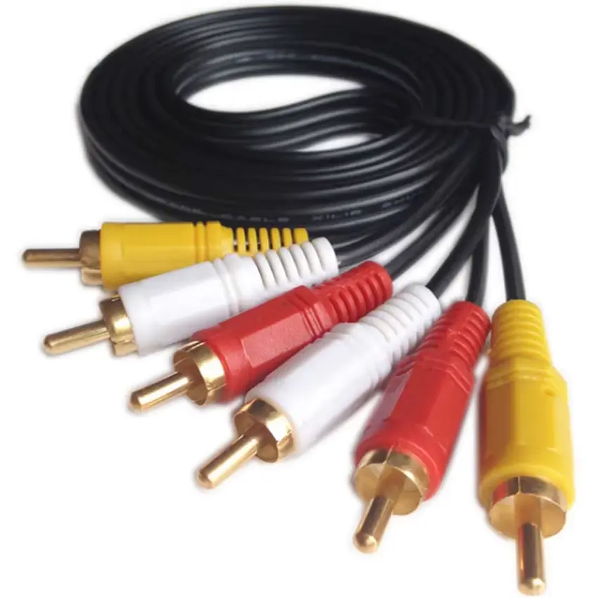 RCA Audio Video Cable – 3 RCA to 3 RCA - 1.5M