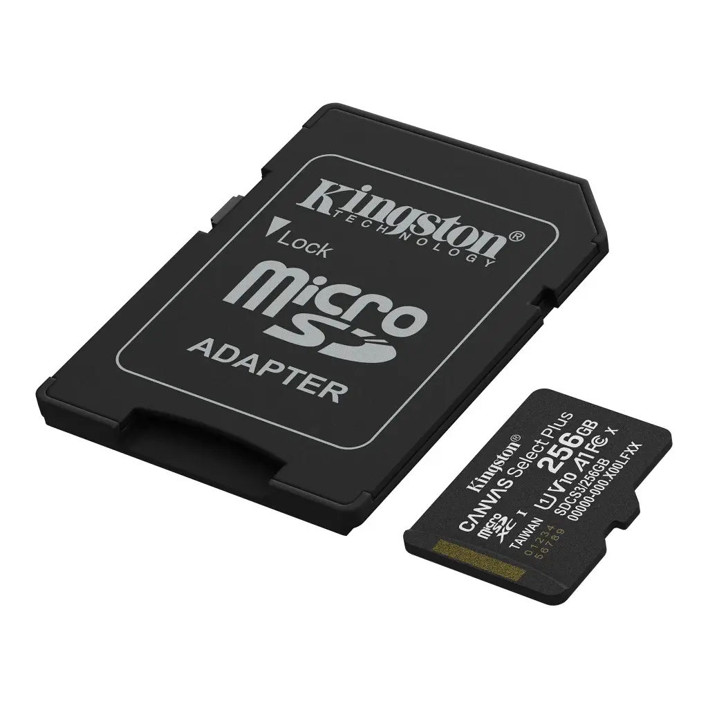 Kingston Canvas Select Plus 256GB microSD Card
