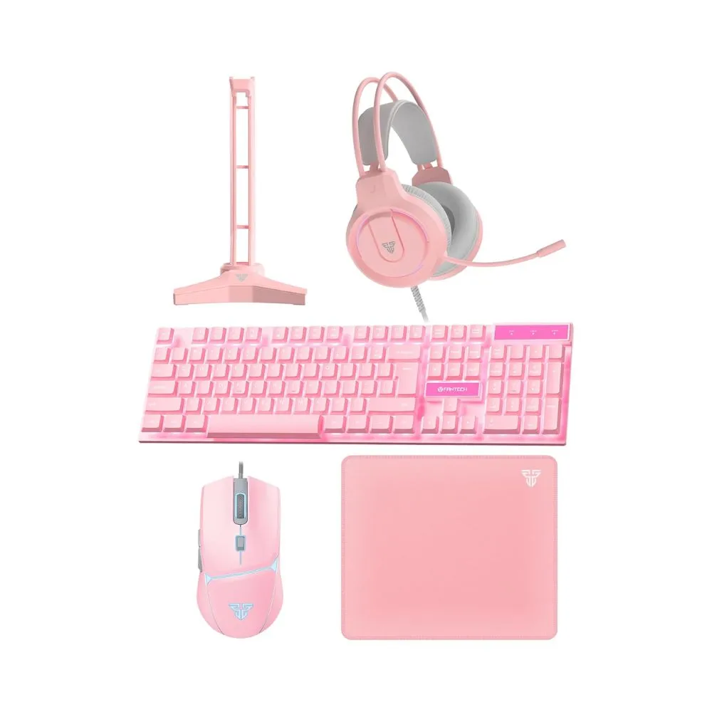 Fantech P51 5-in-1 Gaming Bundle - Pink