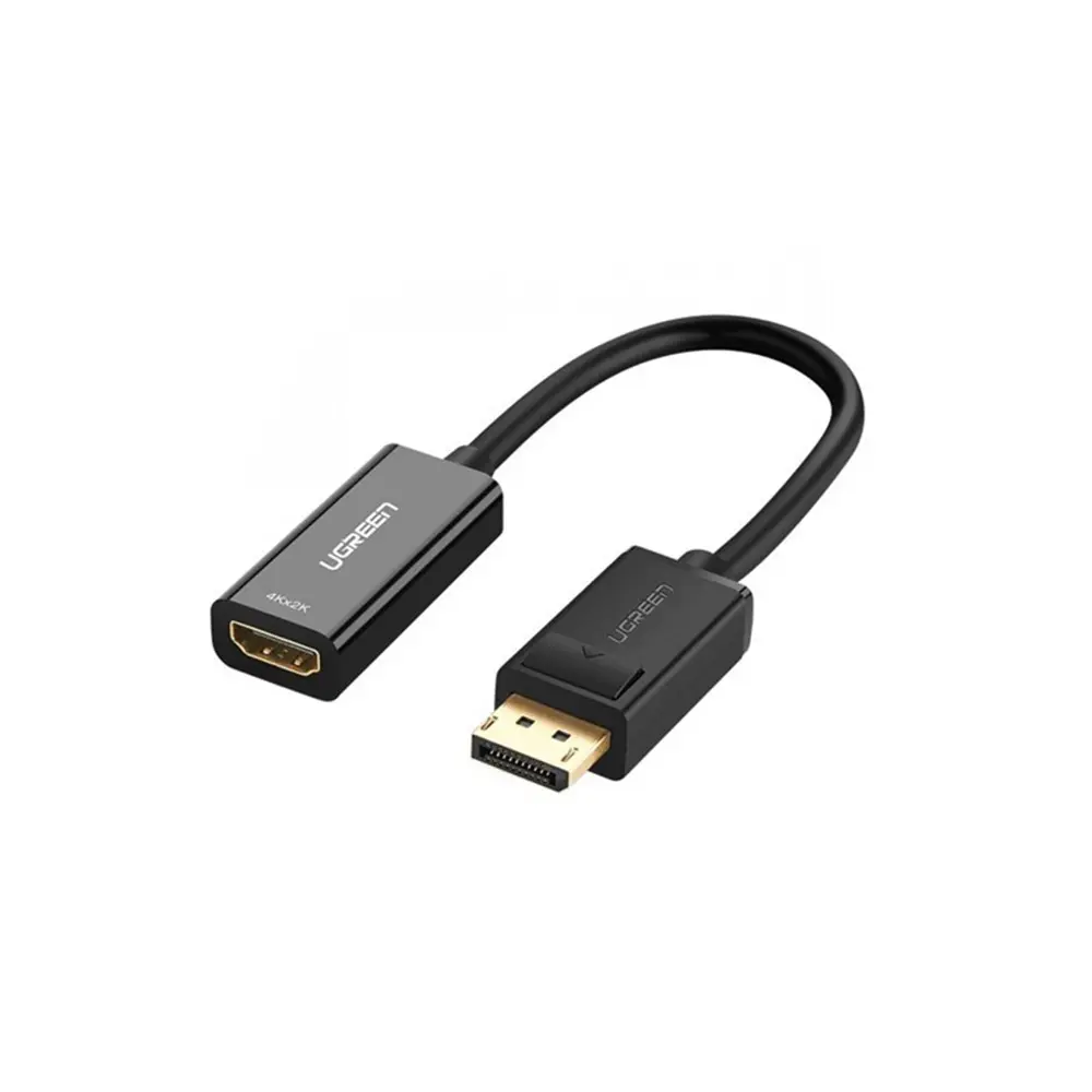 UGREEN MM137 4K DisplayPort (DP) Male to HDMI Female Converter – 25CM