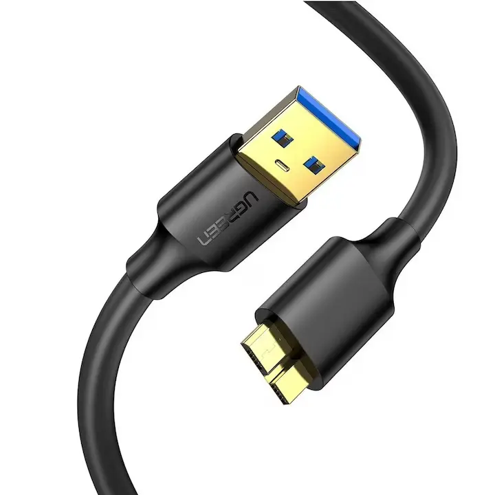UGREEN US130  USB 3.0 to Micro USB 3.0 Male Cable 2.1A Fast Charging Data Cable - 0.5M