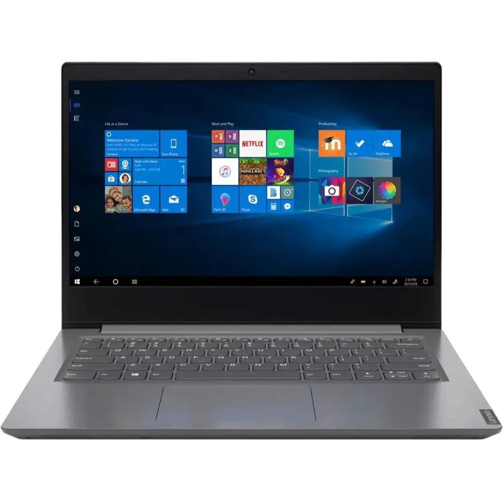 Lenovo V14-IIL Laptop – Intel Core i3 10th Gen, 8GB RAM, 256GB NVMe SSD + 1TB HDD, 14" Display