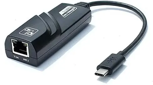 Ethernet Adapter USB-C to 10/100/1000 Network RJ45 Lan Wired Adapter