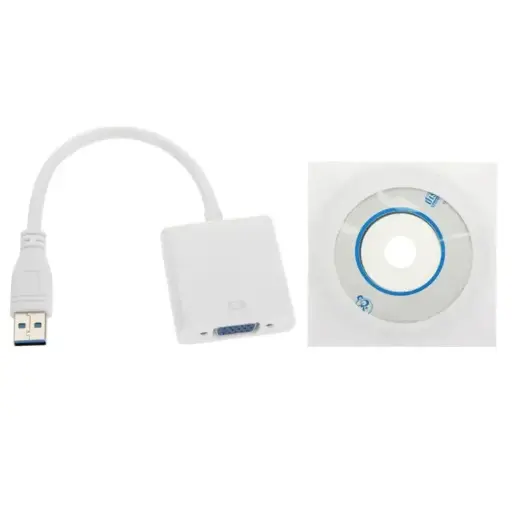 USB 3.0 to VGA Adapter – High-Speed Display Converter 