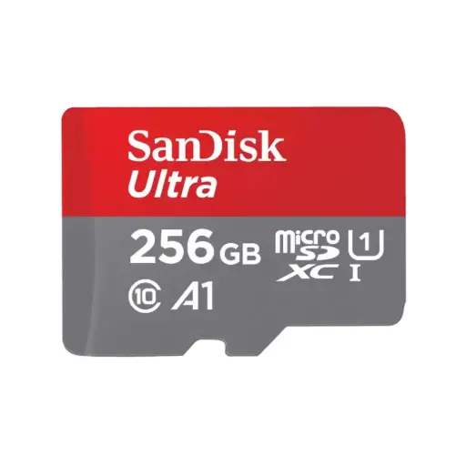 SanDisk Ultra 256GB microSDXC UHS-I Card - 100MB/s