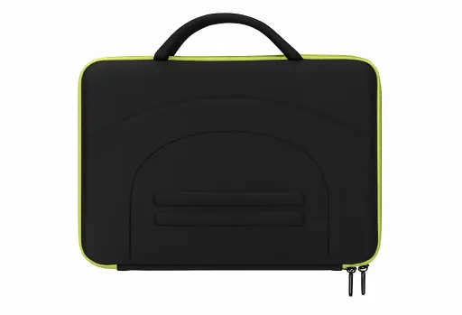 Protective Carrying Case for Tablets/Netbooks – Black with Green Trim