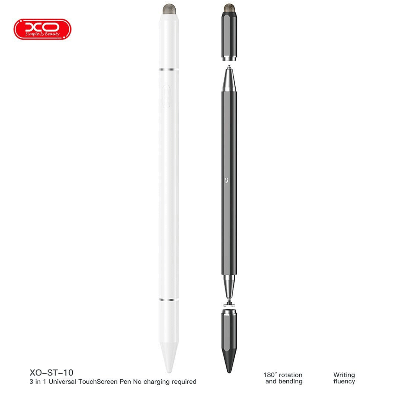 XO ST-010 - 3 in 1 Universal Touchscreen Pen