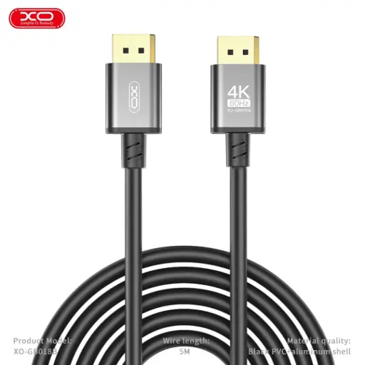 [GB018B] XO GB018B DP to DP Metal Cable 5M