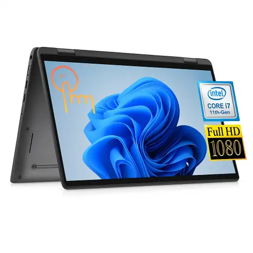 [Dell Latitude 7420] Dell Latitude 7420 2-in-1 Business Laptop – Core i7-1185G7 (11th Gen), 16GB RAM, 256GB SSD, 14" FHD Touchscreen