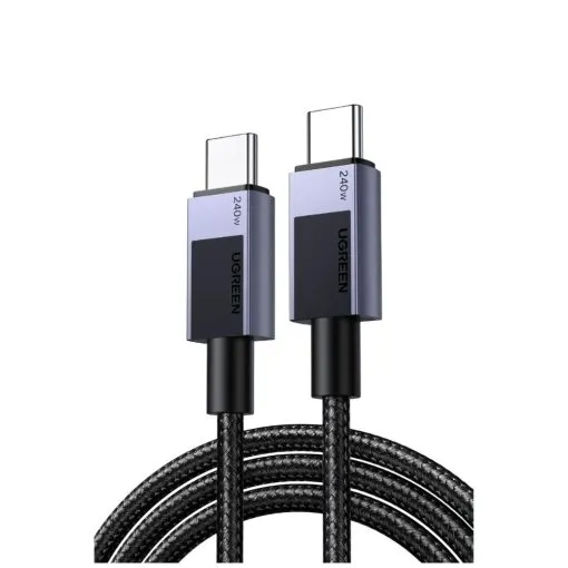 [L513 | 45067] UGREEN L513 USB-C to USB-C 240W Braided Fast Charging Cable – 1 Meter
